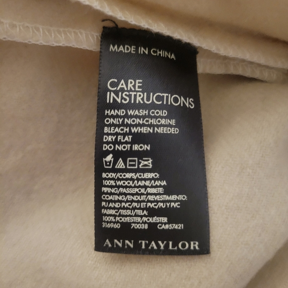 Ann Taylor Colorblock Poncho - Picture 5 of 6